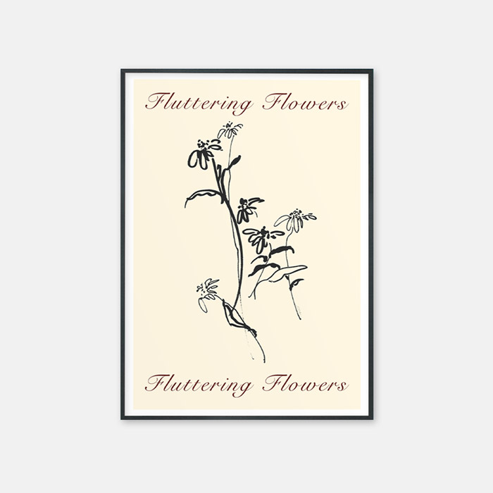 Fluttering Flowers3 포스터