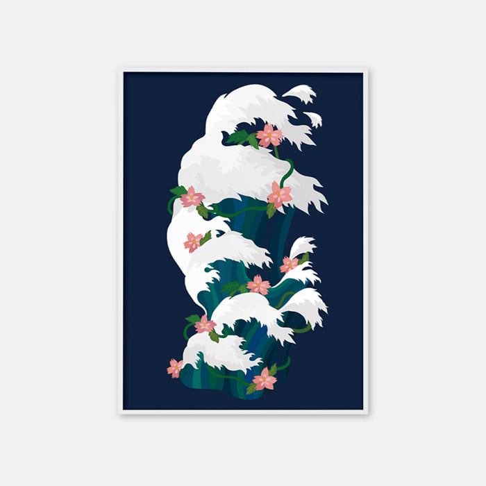 Hokusai 포스터
