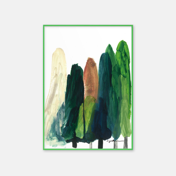 마키노가이케 공원의 나무 (牧野が池緑地の木) 포스터