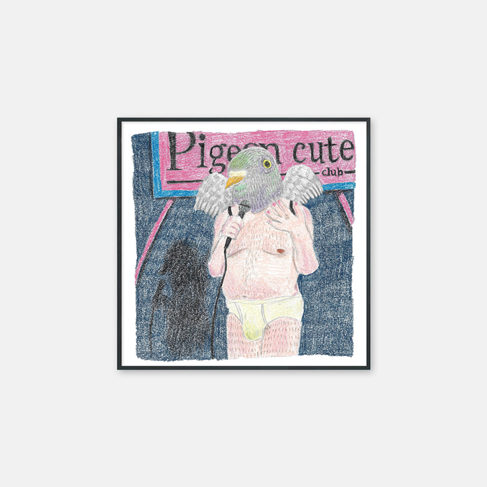 뚜누 장캐 Jang Kae 작가 pigeon cute club1 포스터