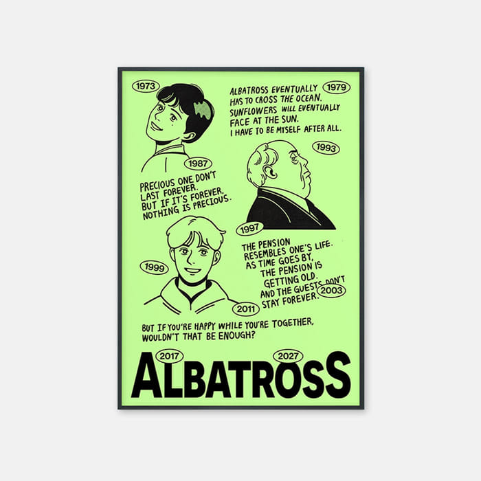 알바트로스는 결국 바다를 건너야만 해 No.1 포스터