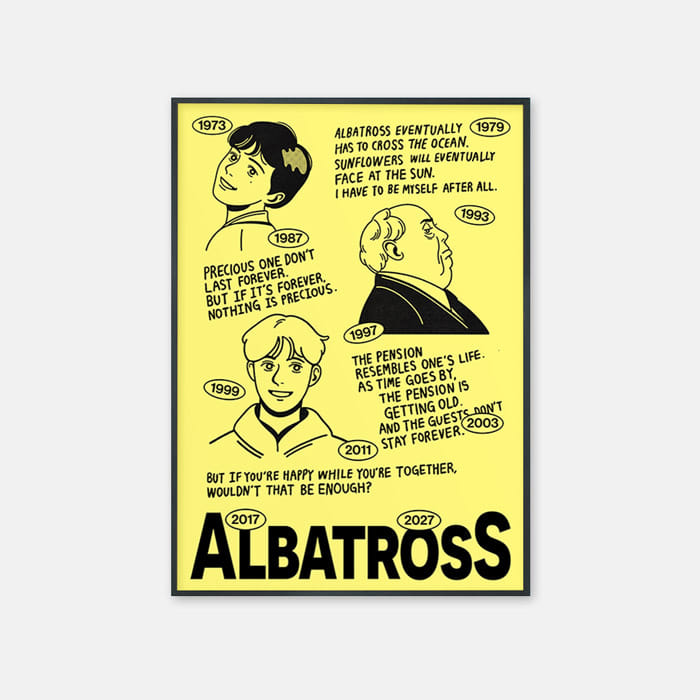 알바트로스는 결국 바다를 건너야만 해 No.2 포스터