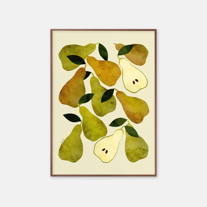 뚜누 Ana 작가 Still Life of Pears 포스터