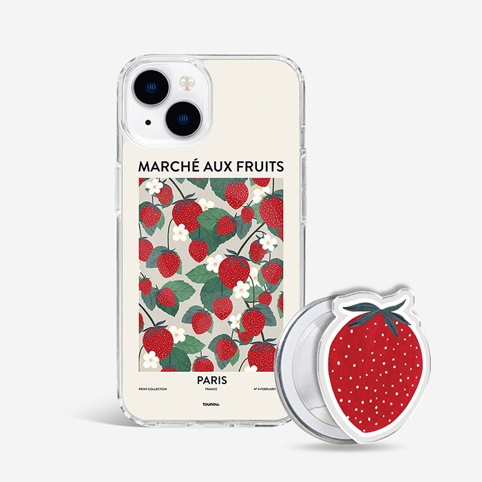 뚜누 애나 마르티네즈 작가 파리 과일 시장 / París Fruit Market 맥세이프 세트